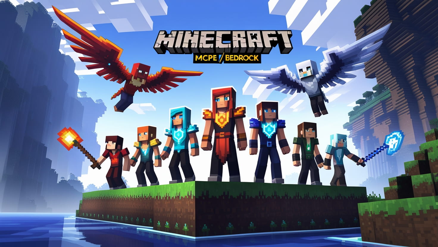 Origins PE Addon (1.21) – Origins & Classes Mod for Bedrock Edition